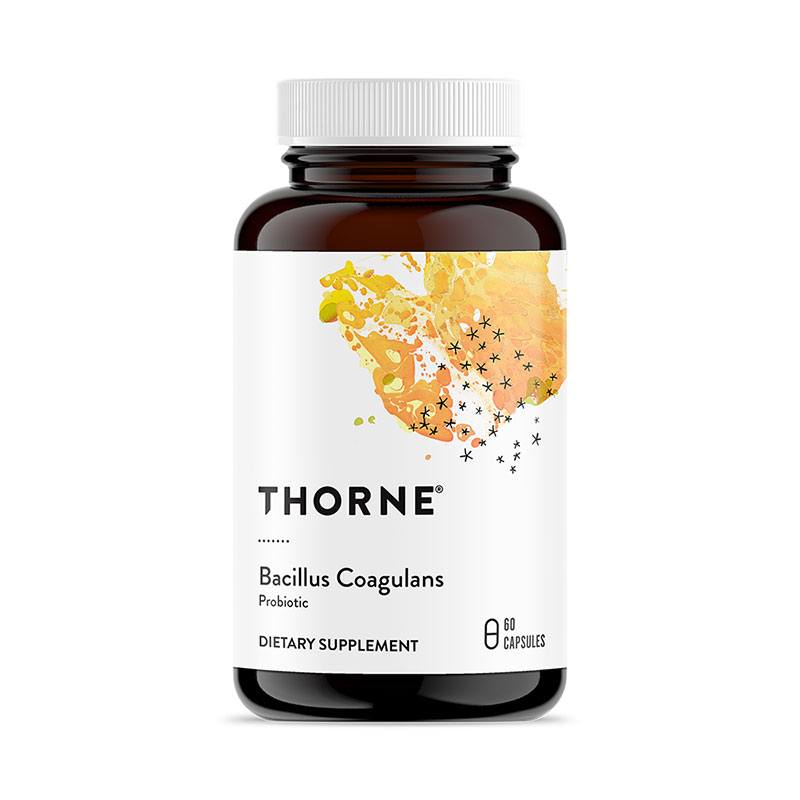The front of bottle Bacillus Coagulans by Thorne