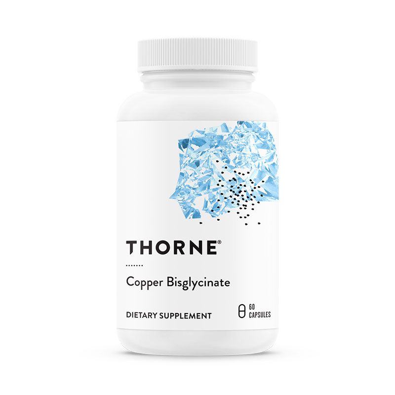 Thorne Copper Bisglycinate Bottle