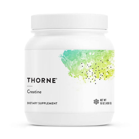 Front of Thorne Creatine Container