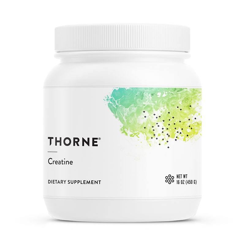 Front of Thorne Creatine Container