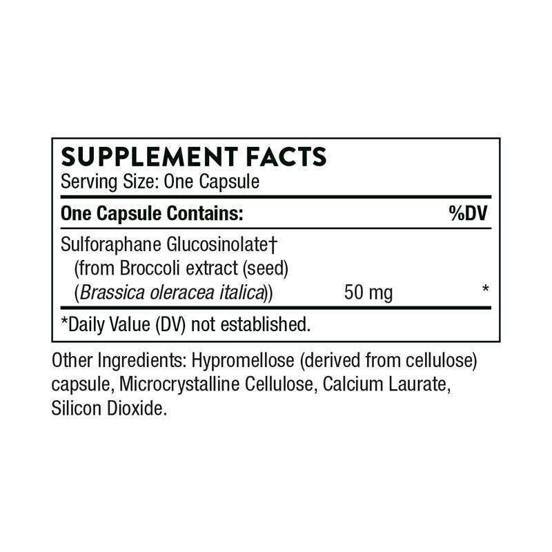 Thorne Crucera-SGS Supplement Facts