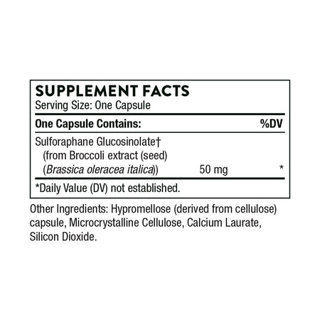 Thorne Crucera-SGS Supplement Facts
