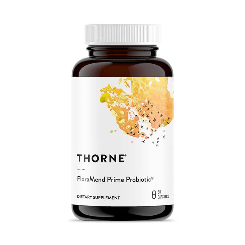 Thorne Flora Mend Prime Probiotic Bottle