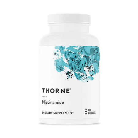 The front of bottle Niacinamide by Thorne