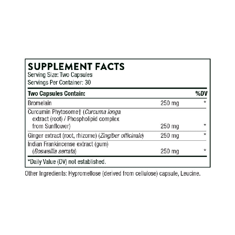 Thorne Phytoprofen Supplement Facts