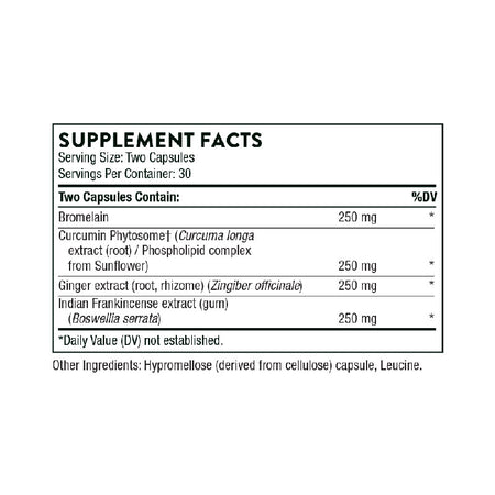 Thorne Phytoprofen Supplement Facts
