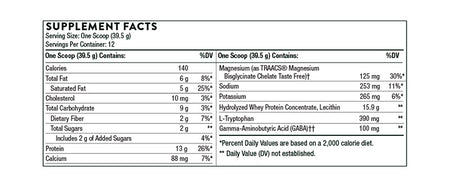 Thorne RecoveryPro Supplement Facts