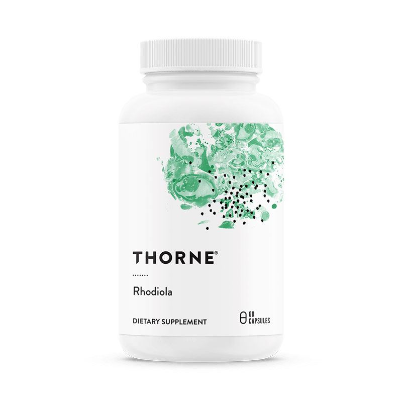 Thorne Rhodiola Bottle