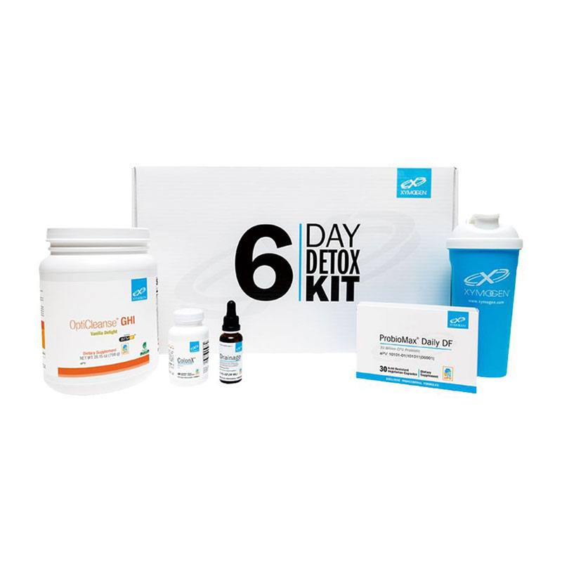 Xymogen 6 Day Detox Unboxed Kit