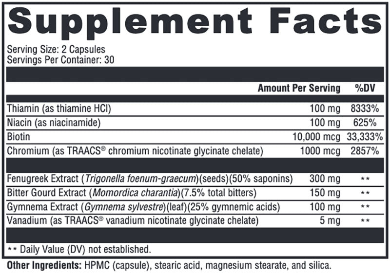 Xymogen MedCaps IS Supplement Facts