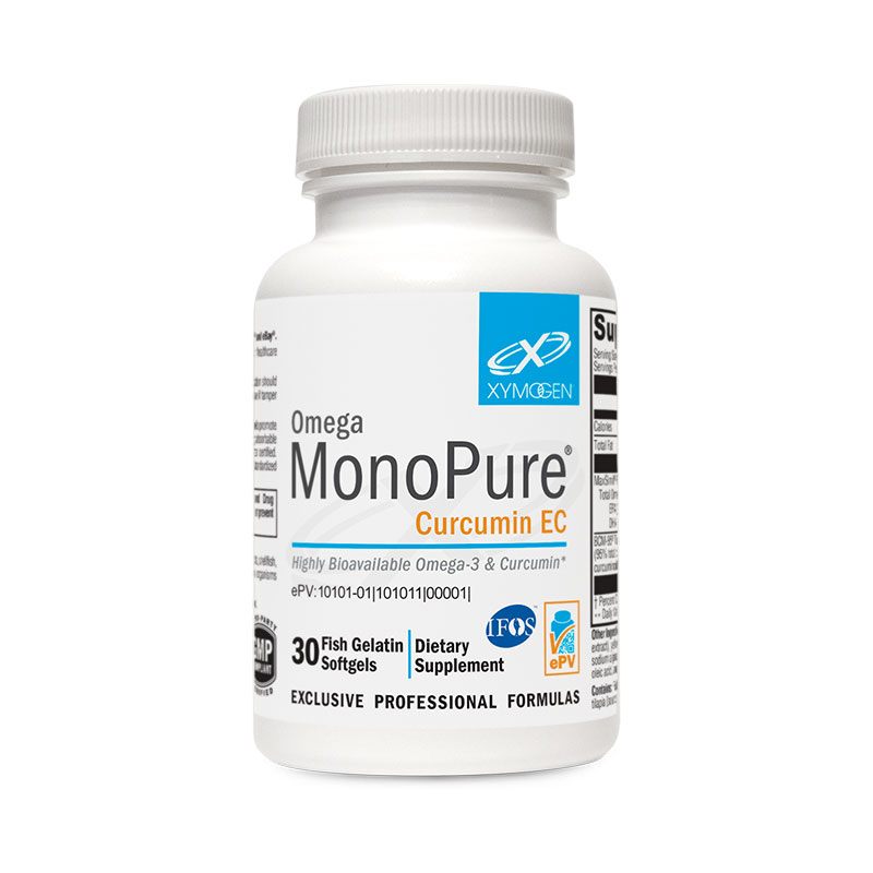 Xymogen Omega MonoPure Curcumin EC Bottle