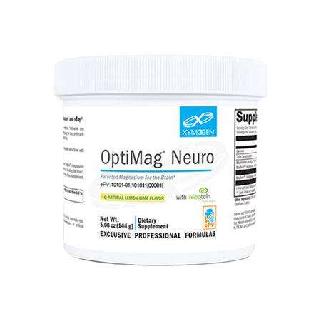 Xymogen OptiMag Neuro Lemon-Lime Bottle